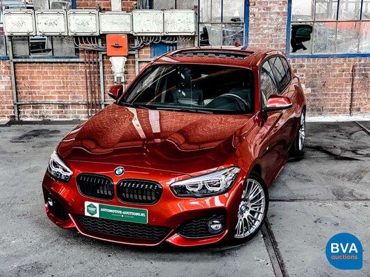 BMW 120i M-Sport 184HP 1-series 2020 -Original NL- WARRANTY 1-series, H-643-DT.