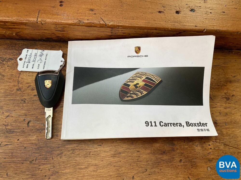 Porsche Boxster 2.7 Tiptronic Cabriolet 239 PS, J-897-DP.