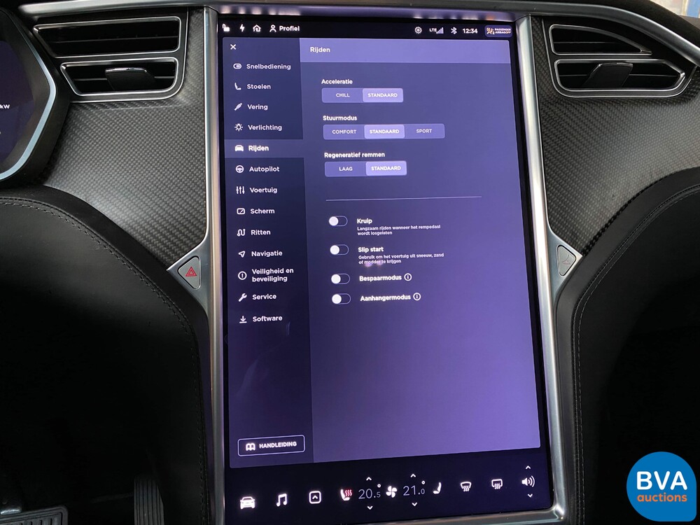 Tesla Model X 100D 418 PS 4WD 7-PERSONS 2017 4% -Bestellung, PF-489-N.