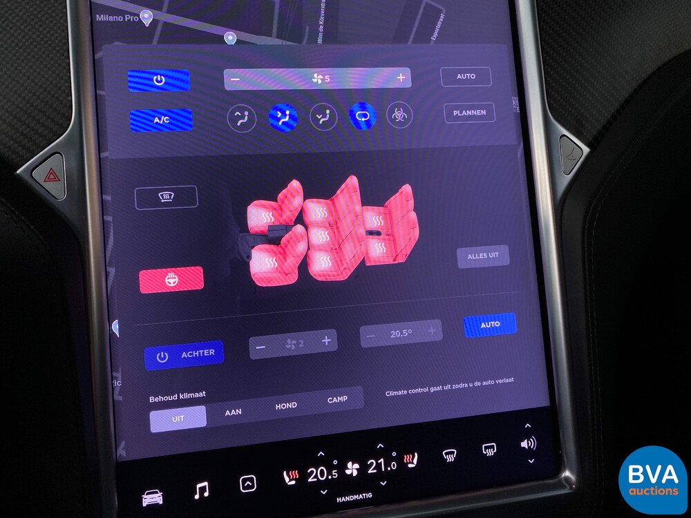 Tesla Model X 100D 418 PS 4WD 7-PERSONS 2017 4% -Bestellung, PF-489-N.