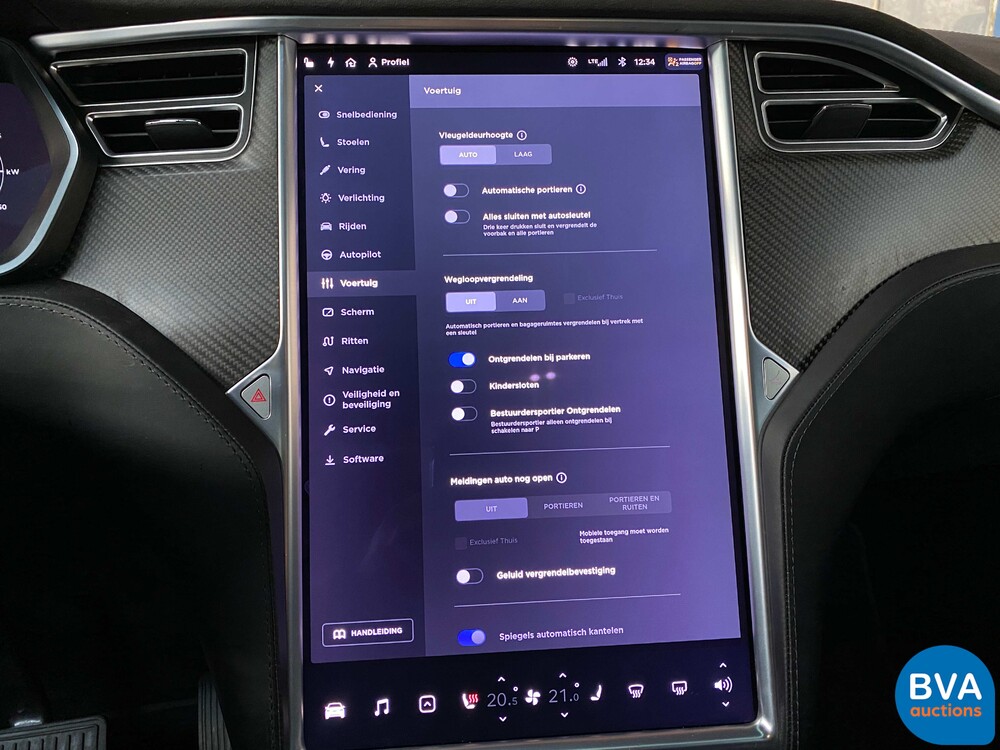 Tesla Model X 100D 418 PS 4WD 7-PERSONS 2017 4% -Bestellung, PF-489-N.