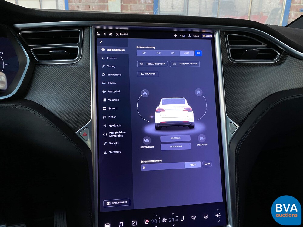 Tesla Model X 100D 418 PS 4WD 7-PERSONS 2017 4% -Bestellung, PF-489-N.