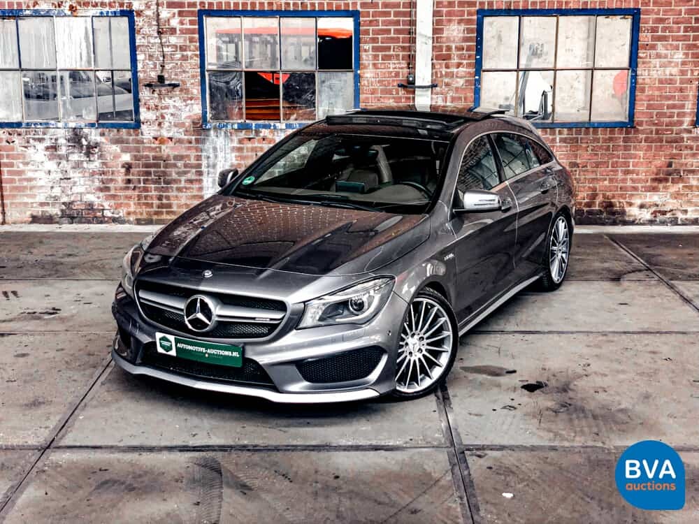 Mercedes-Benz CLA45 AMG Schießbremse 4Matic 380 PS 2015.