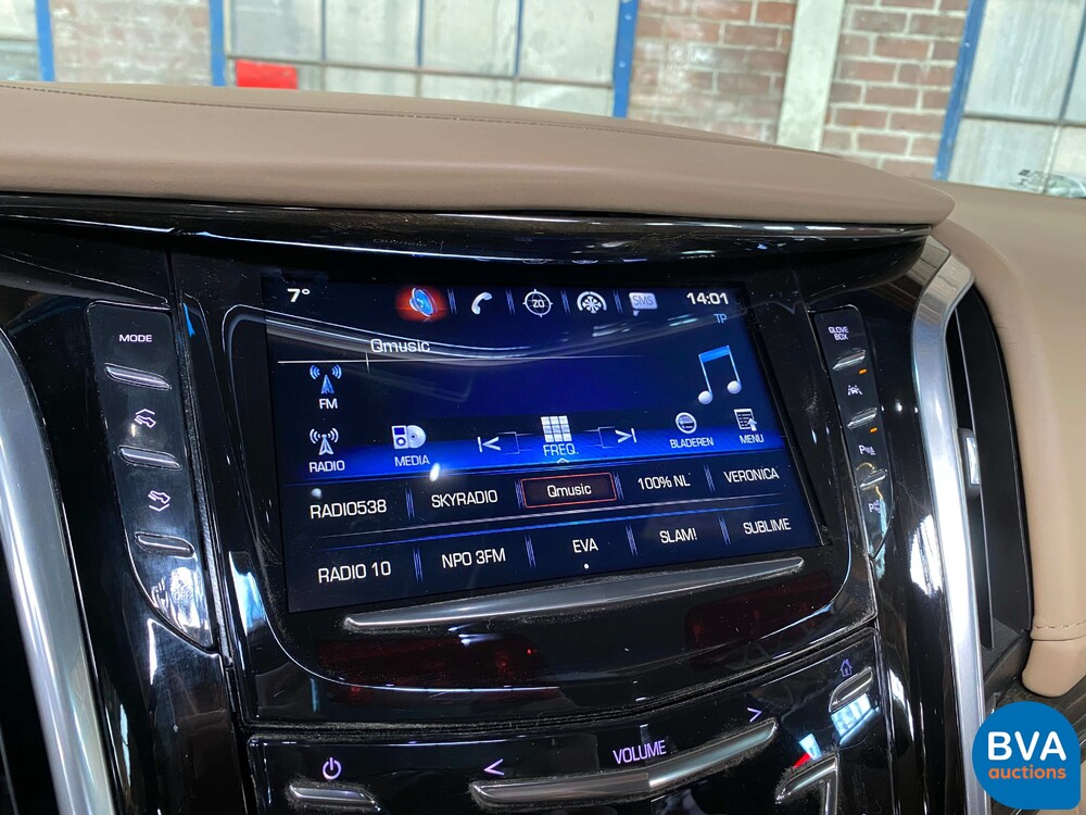 Cadillac Escalade 6.2 V8 Platinum 2018 426HP 8-PERSONS, niederländische Registrierung.