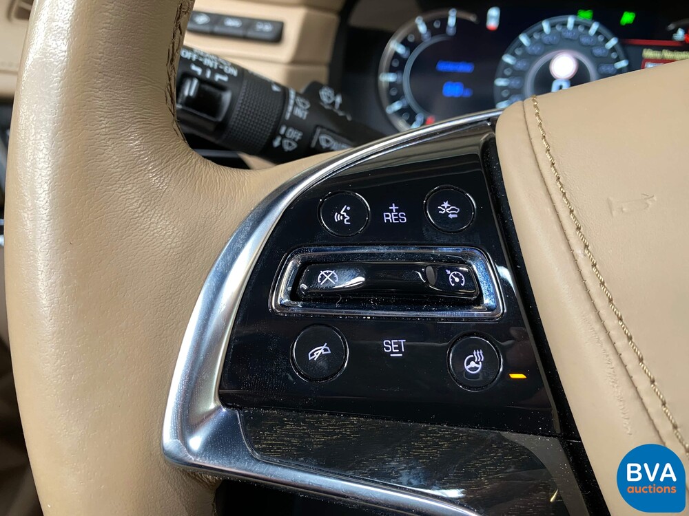 Cadillac Escalade 6.2 V8 Platinum 2018 426HP 8-PERSONS, niederländische Registrierung.