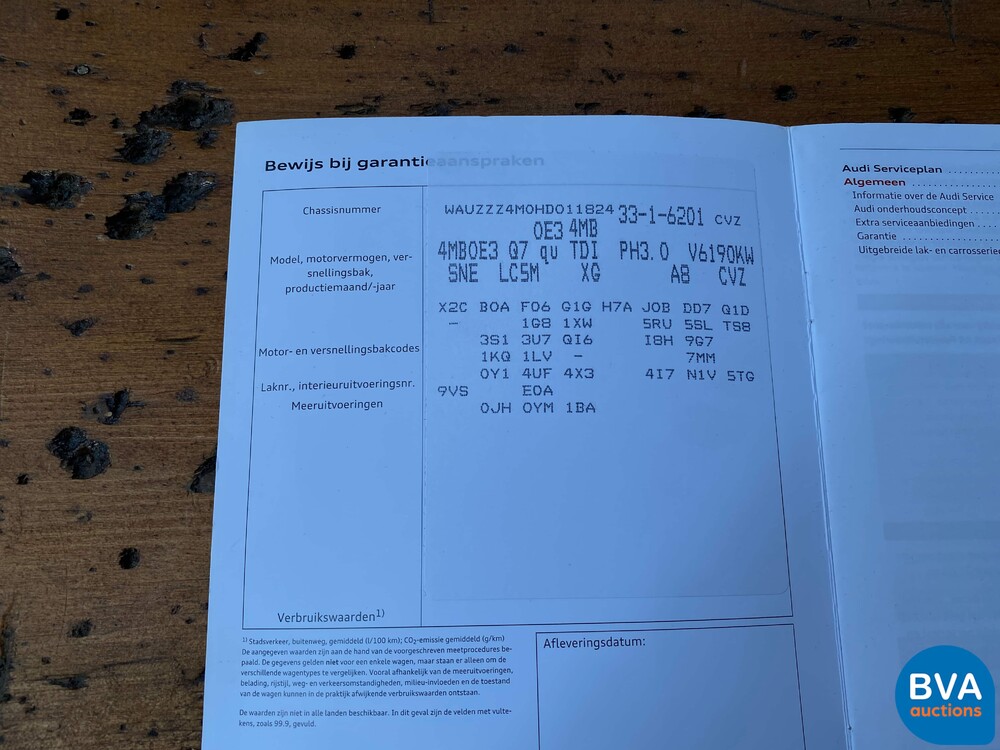 Audi Q7 3.0 TDI E-tron Plug-In Hybrid Quattro S-Line 373 PS 2016 - Original NL-, KH-802-G.