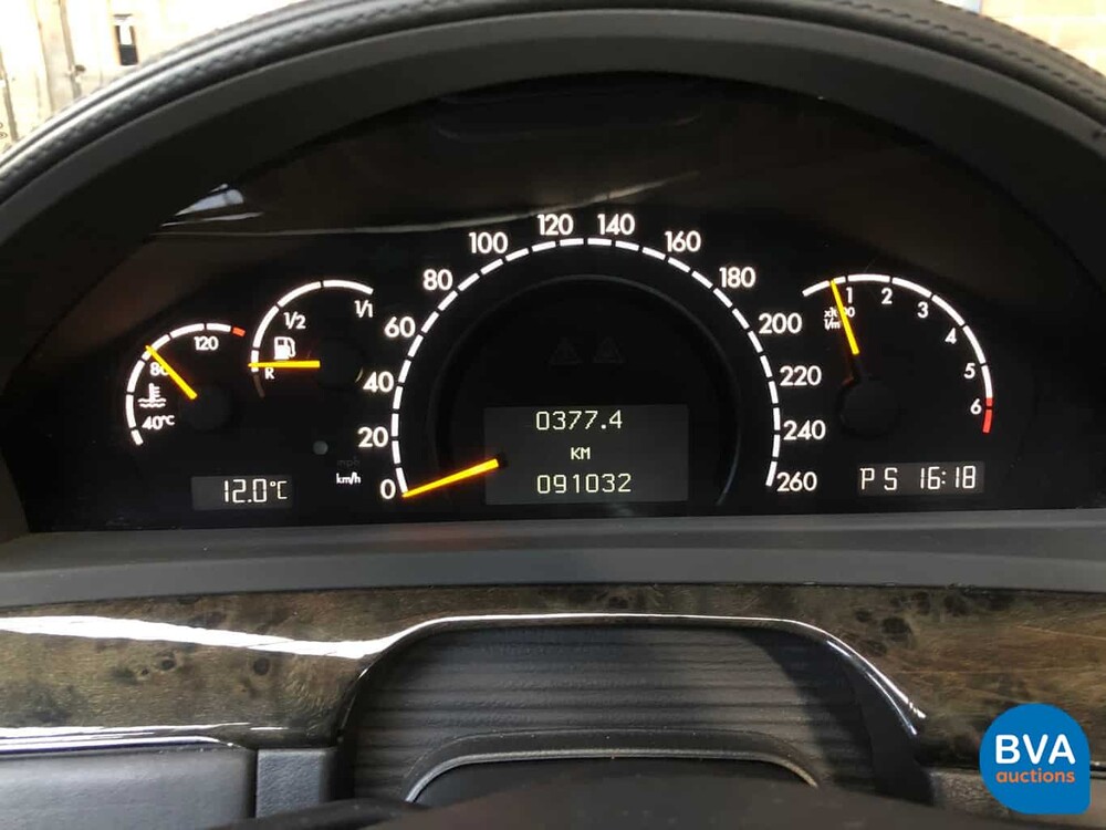 Mercedes-Benz S600 Long 500 PS S-Klasse 2003, 50-ND-NT.