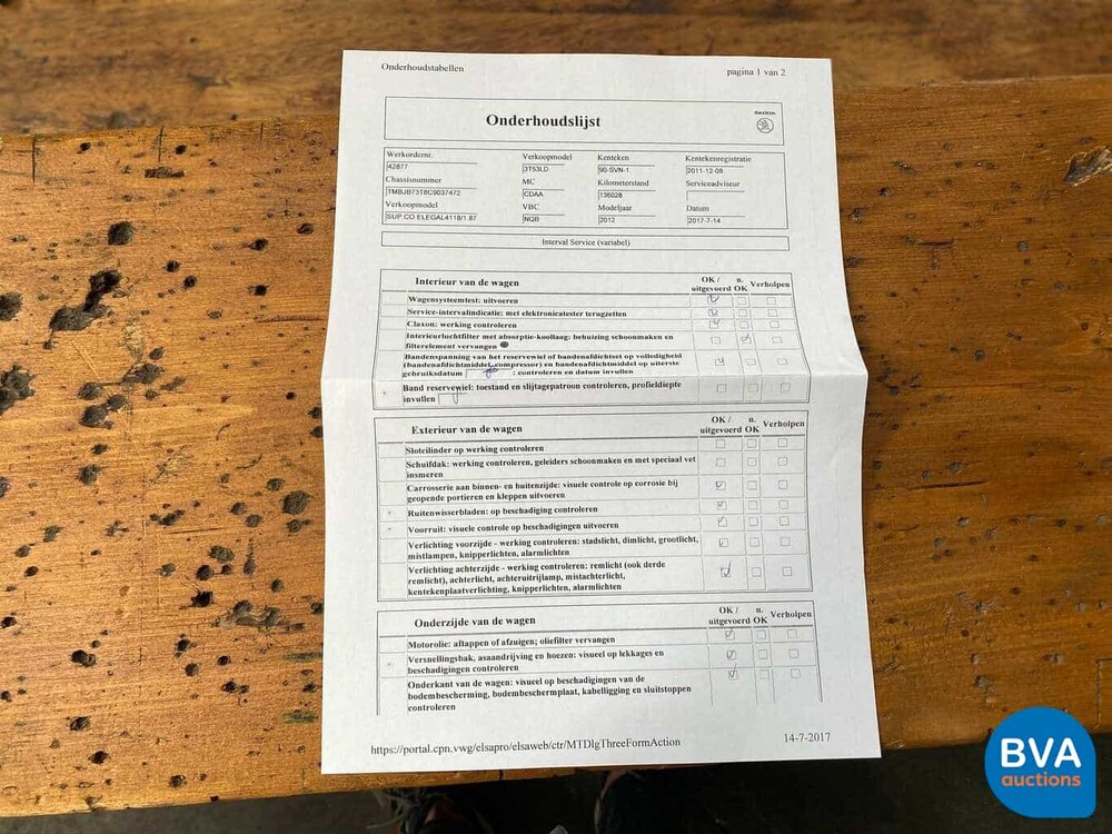 Skoda Superb Combi 1.8 TSI Elegance 18" LMV 2011, 20-SVN-1