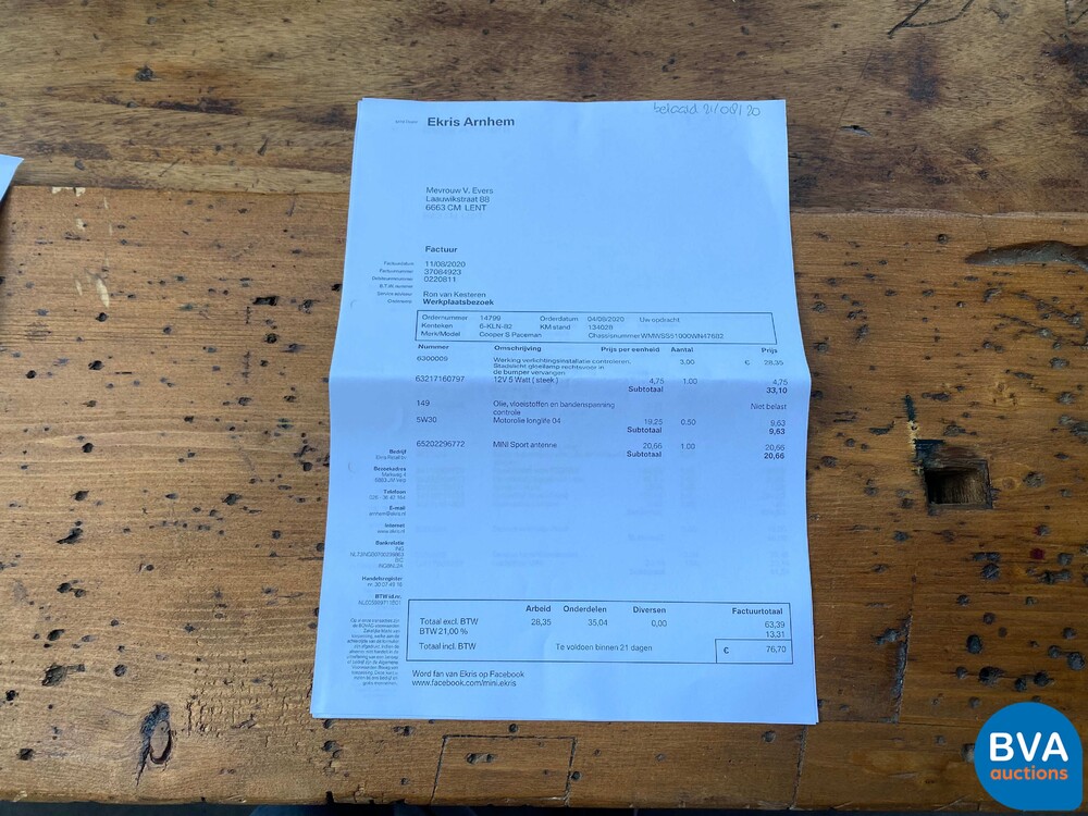 Mini Paceman 1.6 Cooper S Chili 184pk, 6-KLN-82