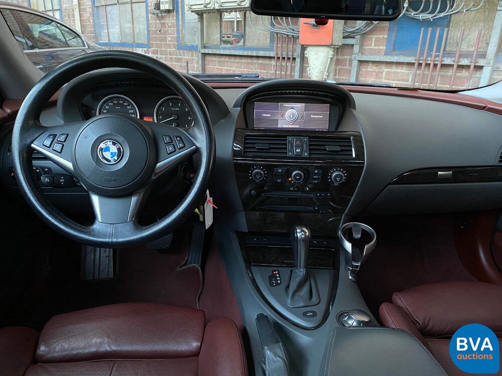 BMW 645Ci S E63 333pk 2004 -YOUNGTIMER-