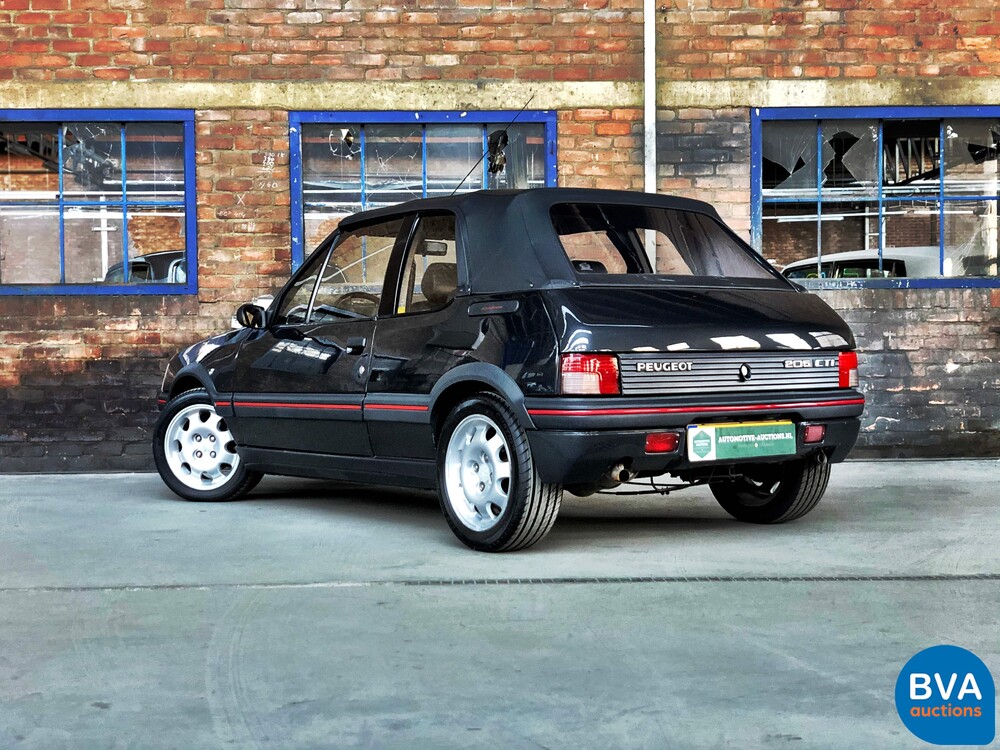 Peugeot 205 1.9 CTI Cabriolet 1993, 58-JL-SL