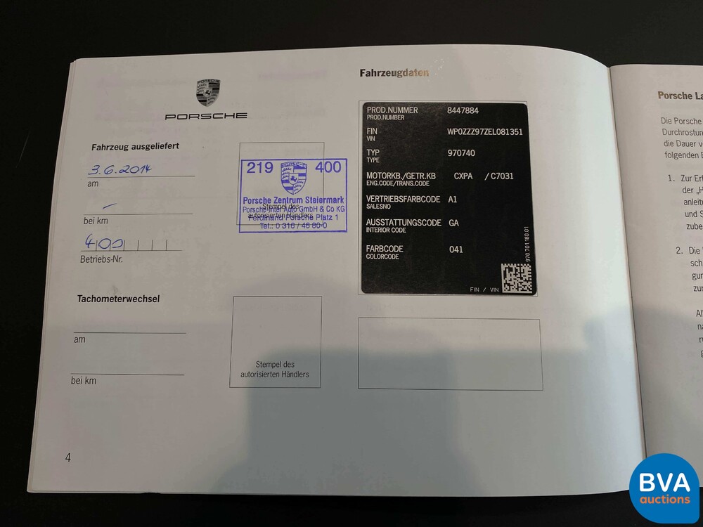 Porsche Panamera 4.8 GTS SportChrono 441hp 2014, G-250-RV.