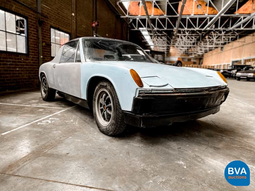 Porsche 914 Laguna Blue 1974.