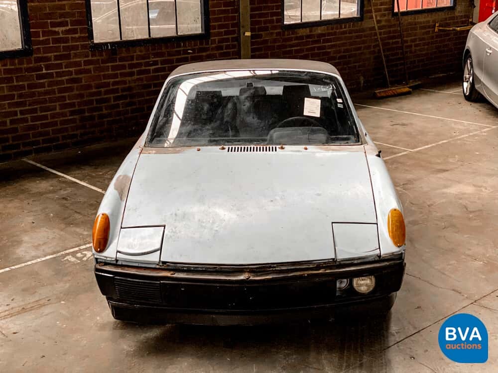 Porsche 914 Laguna Blue 1974.