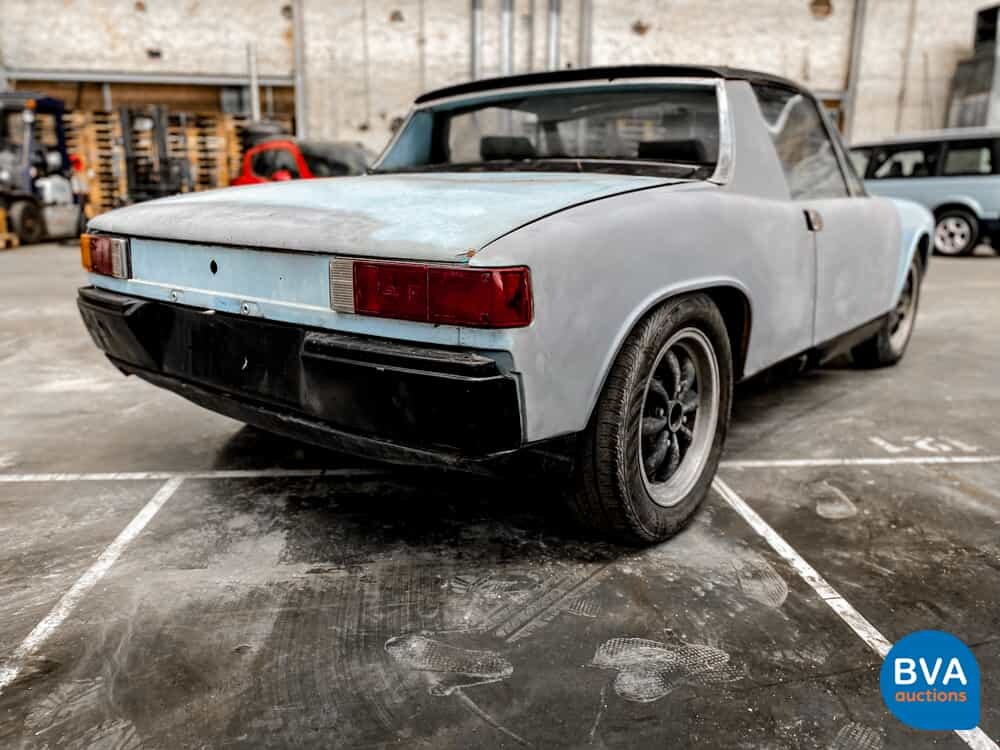 Porsche 914 Laguna Blue 1974.