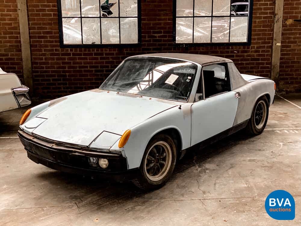Porsche 914 Laguna Blue 1974.