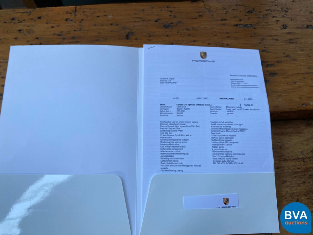 Porsche Cayenne GTS 4.8 V8 SportChrono 420 PS 2013, -Org NL- 5-KLF-81.