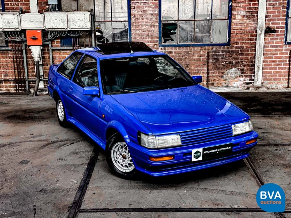 Toyota Corolla AE86 123 PS 1985.