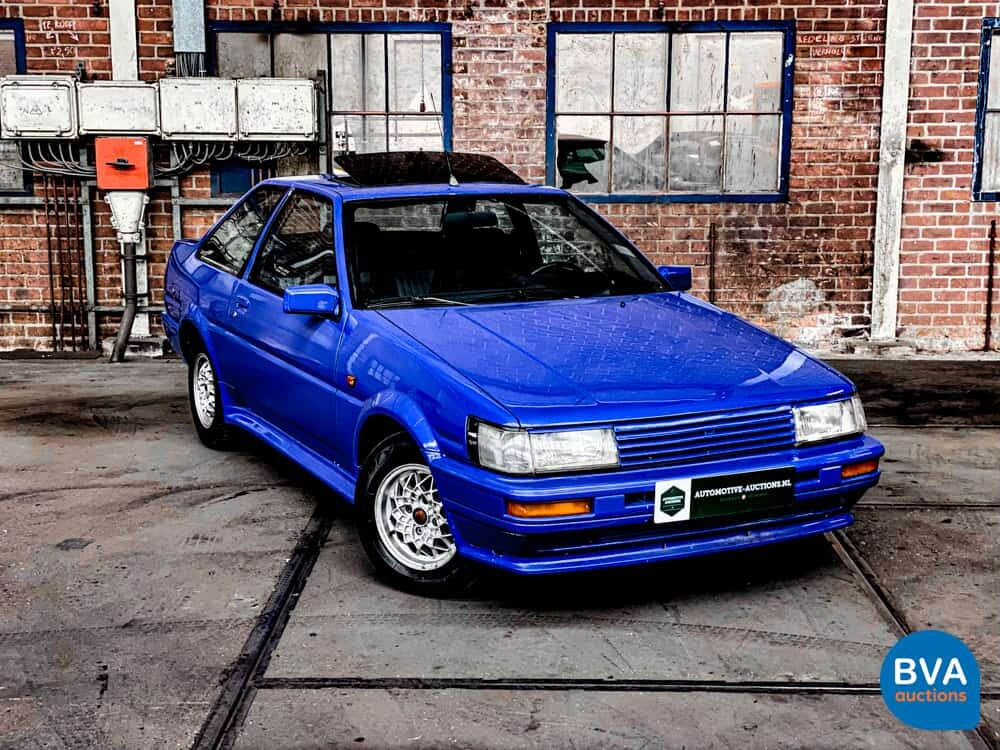 Toyota Corolla AE86 123 PS 1985.