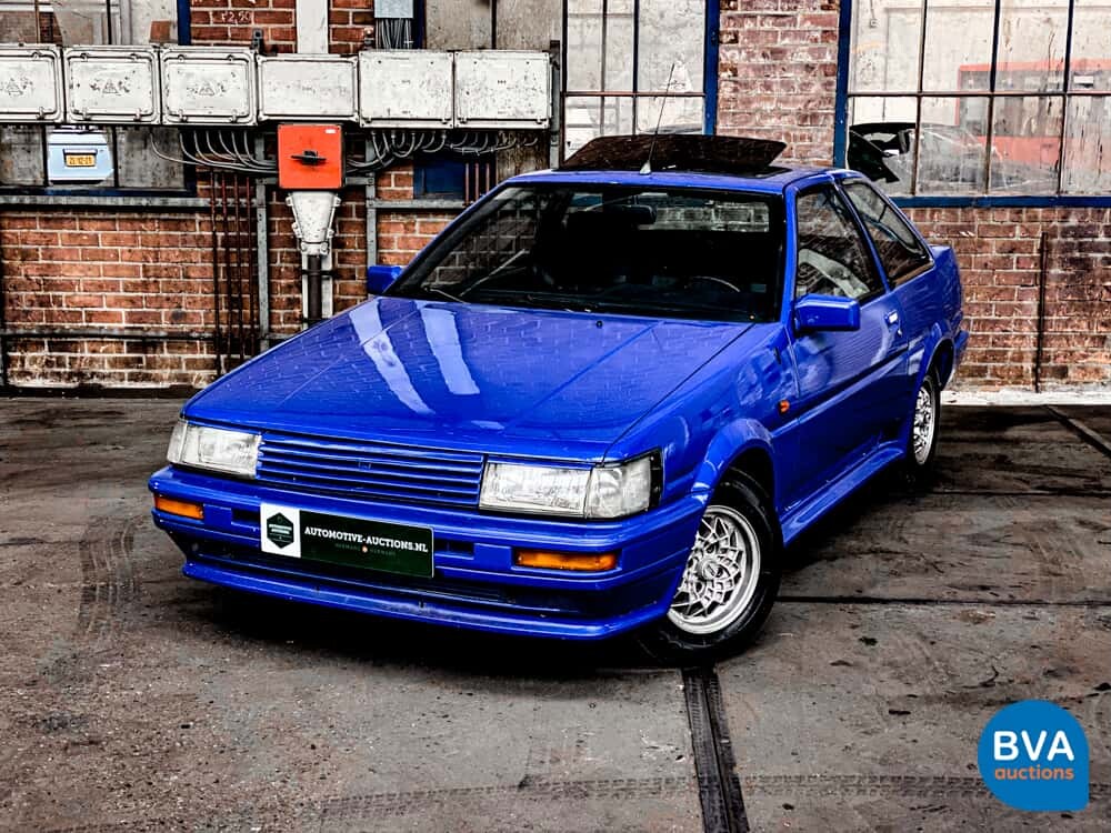 Toyota Corolla AE86 123 PS 1985.