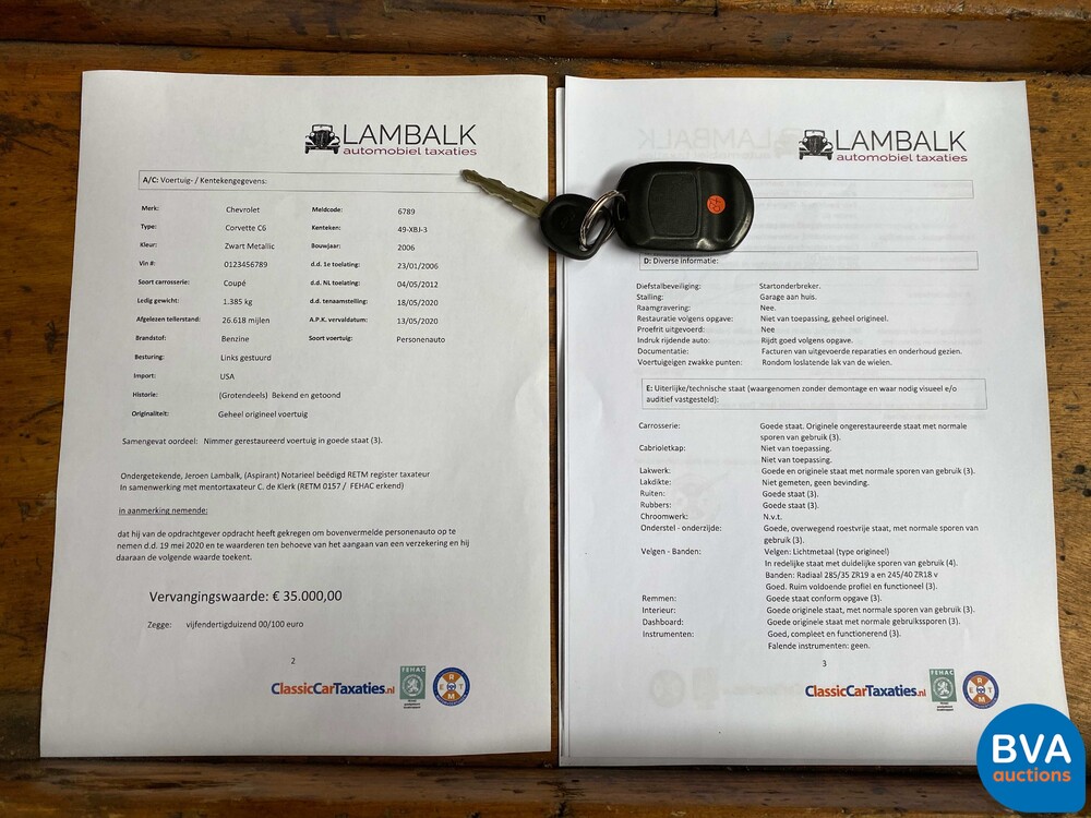 Chevrolet Corvette C6 6.0 V8-Handbuch- 404 PS 2006, 49-XBJ-3.