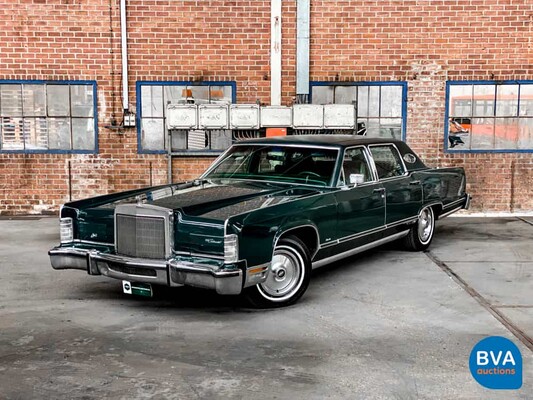 Lincoln Continental 7.5 364 hp 1978 -Org. NL-, 37-XF-20.