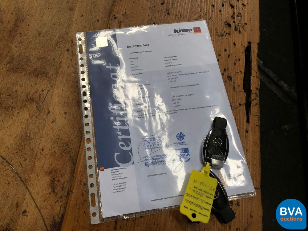 Mercedes-Benz S63 AMG Cabriolet 4Matic 585 PS S-Klasse 2016, KF-243-H.