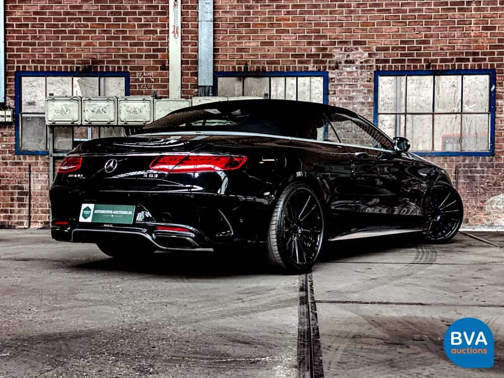 Mercedes-Benz S63 AMG Cabriolet 4Matic 585 PS S-Klasse 2016, KF-243-H.