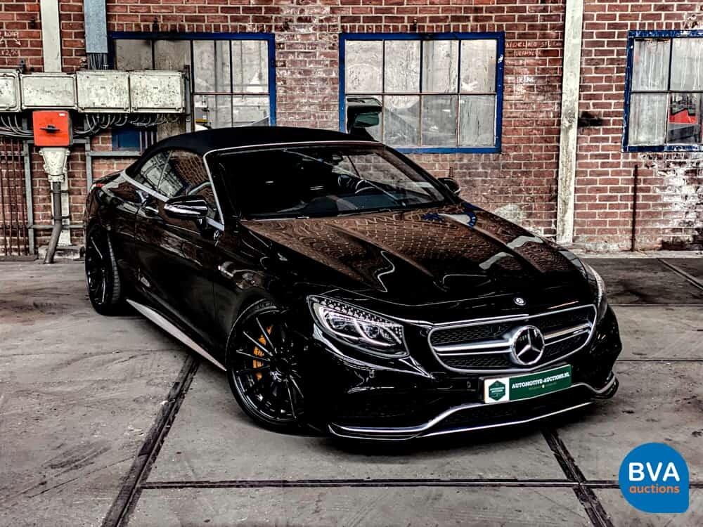 Mercedes-Benz S63 AMG Cabriolet 4Matic 585 PS S-Klasse 2016, KF-243-H.