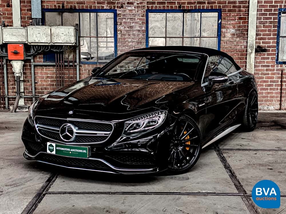 Mercedes-Benz S63 AMG Cabriolet 4Matic 585 PS S-Klasse 2016, KF-243-H.