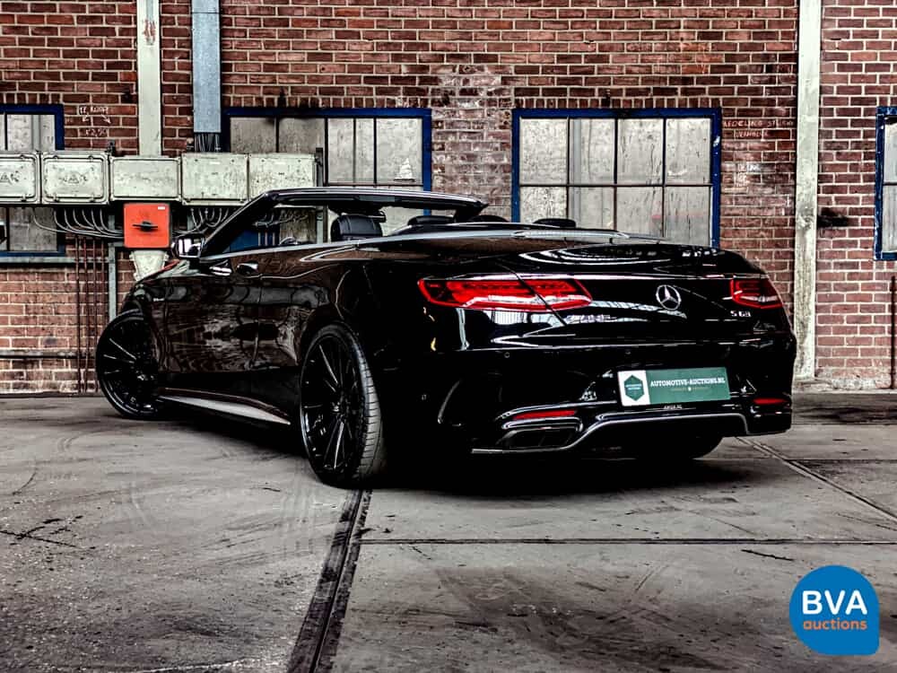 Mercedes-Benz S63 AMG Cabriolet 4Matic 585 PS S-Klasse 2016, KF-243-H.