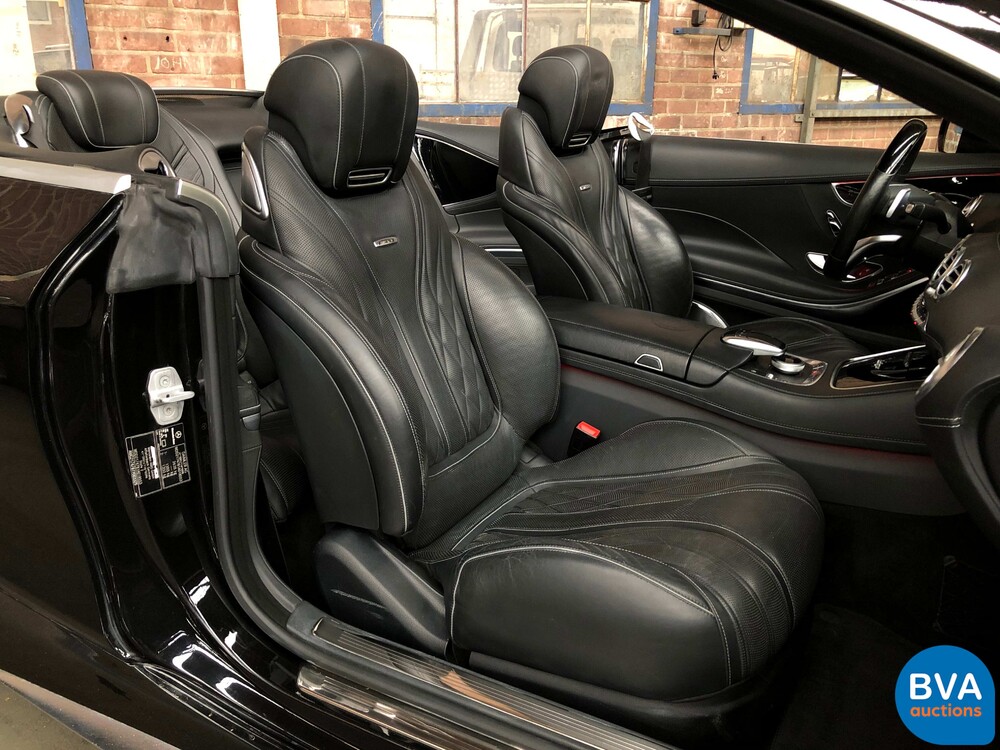 Mercedes-Benz S63 AMG Cabriolet 4Matic 585 PS S-Klasse 2016, KF-243-H.