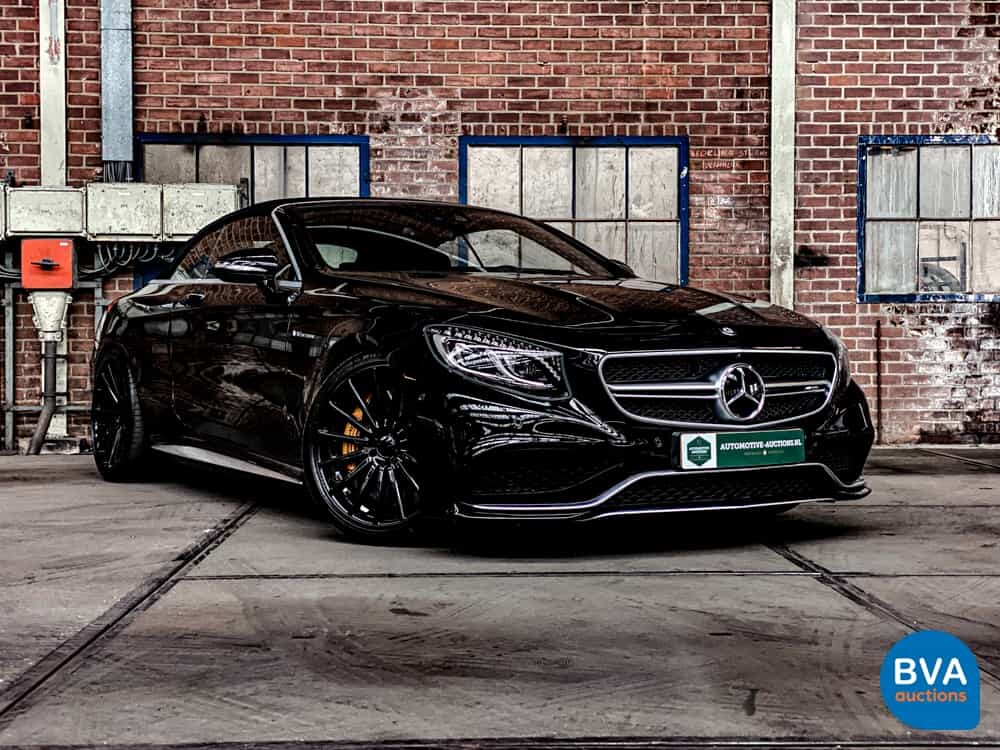 Mercedes-Benz S63 AMG Cabriolet 4Matic 585 PS S-Klasse 2016, KF-243-H.