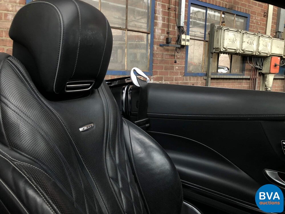 Mercedes-Benz S63 AMG Cabriolet 4Matic 585 PS S-Klasse 2016, KF-243-H.