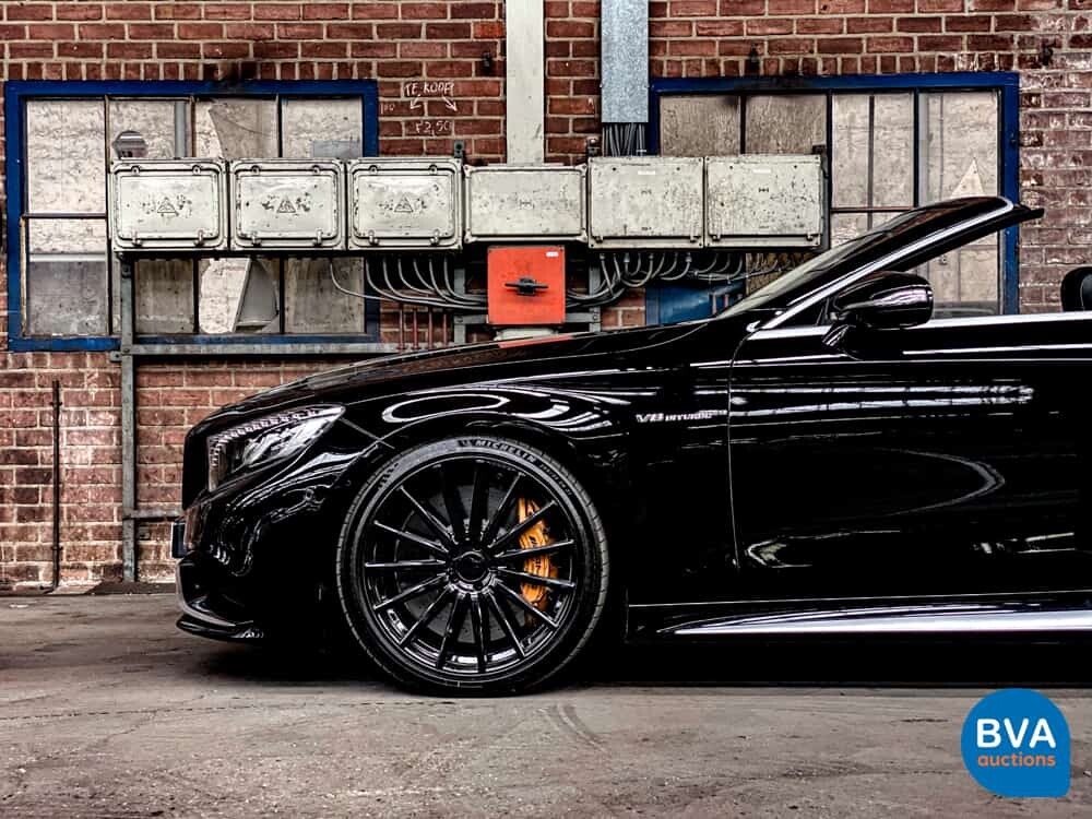 Mercedes-Benz S63 AMG Cabriolet 4Matic 585 PS S-Klasse 2016, KF-243-H.