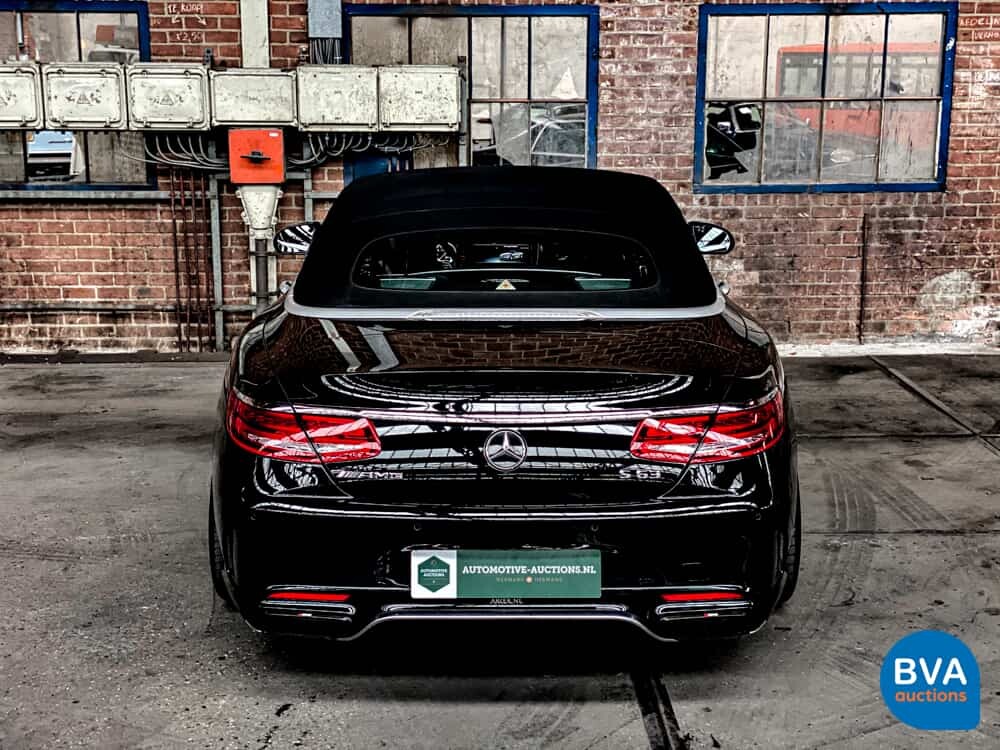 Mercedes-Benz S63 AMG Cabriolet 4Matic 585 PS S-Klasse 2016, KF-243-H.