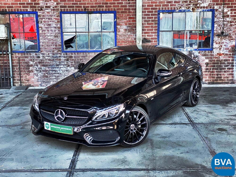 Mercedes-Benz C200 Coupé AMG NIGHT-EDITION Premium Plus C-Klasse 184pk 2018, XF-600-K
