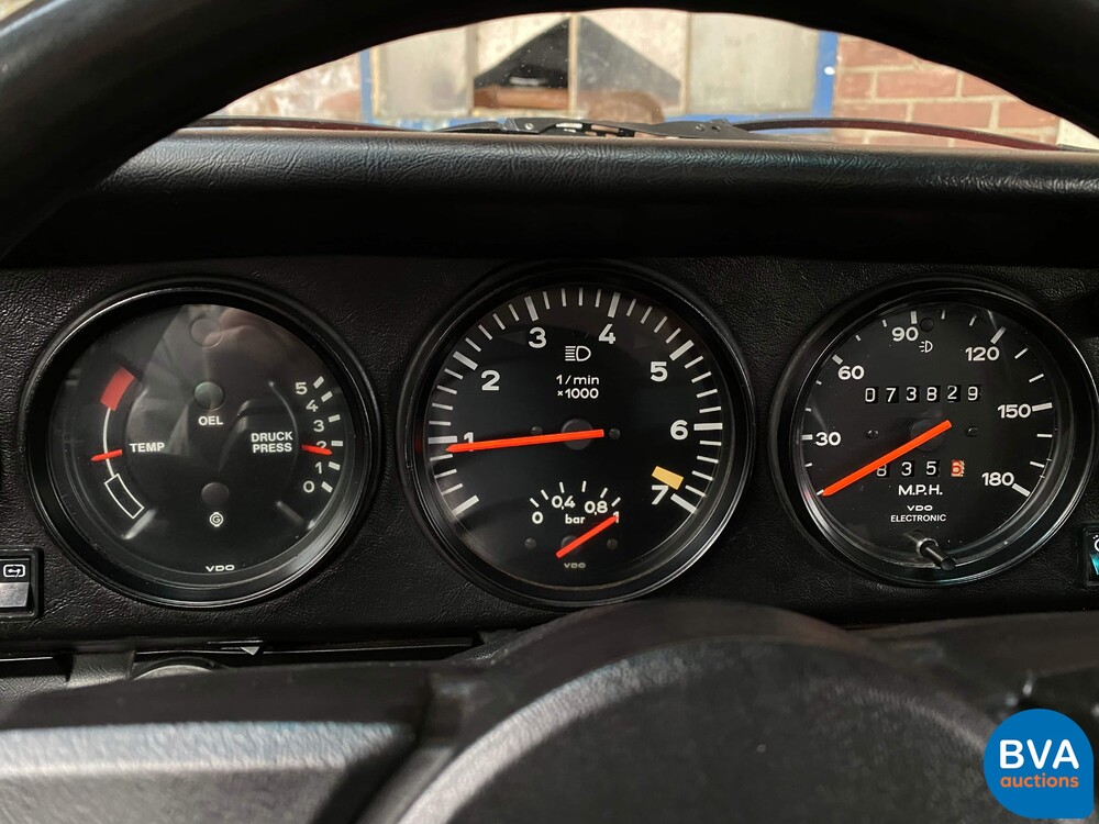 Porsche 911 3.3 Turbo Coupé 930 301 PS, G-065-BZ.