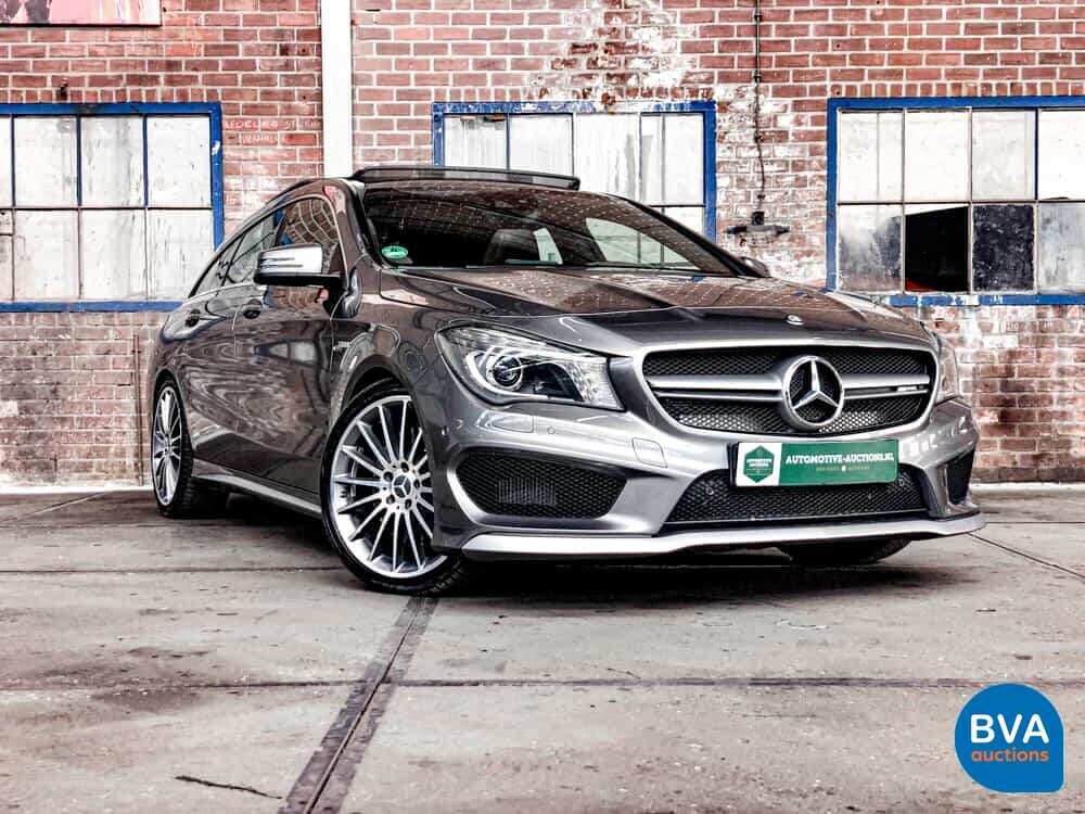 Mercedes-Benz CLA45 AMG Schießbremse 4Matic 380 PS 2015.