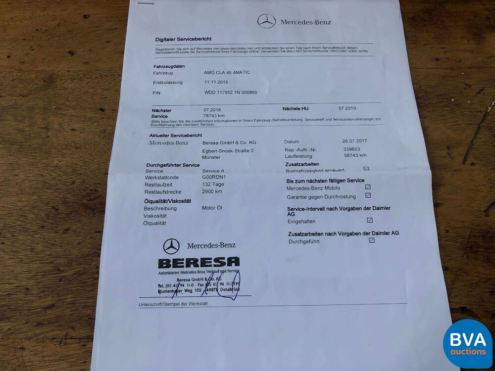 Mercedes-Benz CLA45 AMG Schießbremse 4Matic 380 PS 2015.