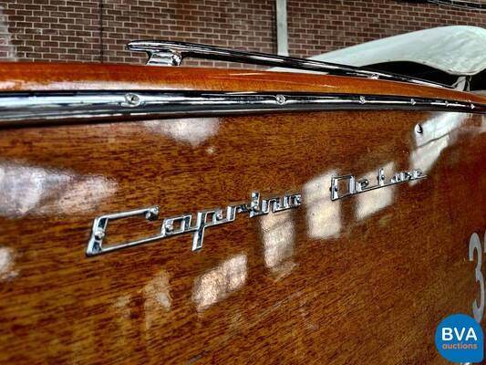 Pedrazzini Capri De Luxe V8 275 PS Klassisches hölzernes Schnellboot 1963 (RIVA, BOESCH).