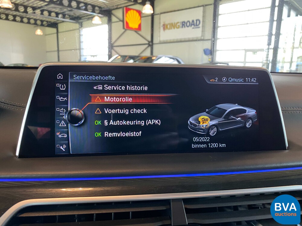 BMW 730d 7-series M-Sport 265hp 2016 High-Executive Shadow-Line, KT-731-L.