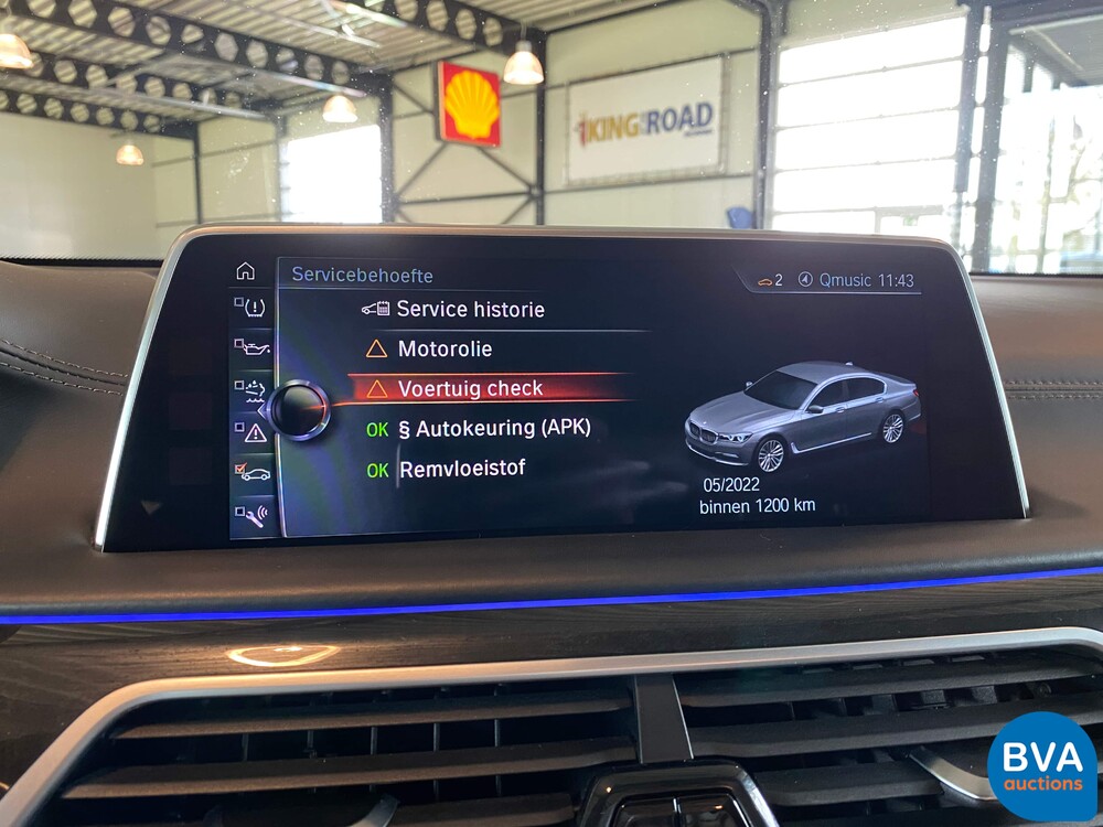 BMW 730d 7-series M-Sport 265hp 2016 High-Executive Shadow-Line, KT-731-L.