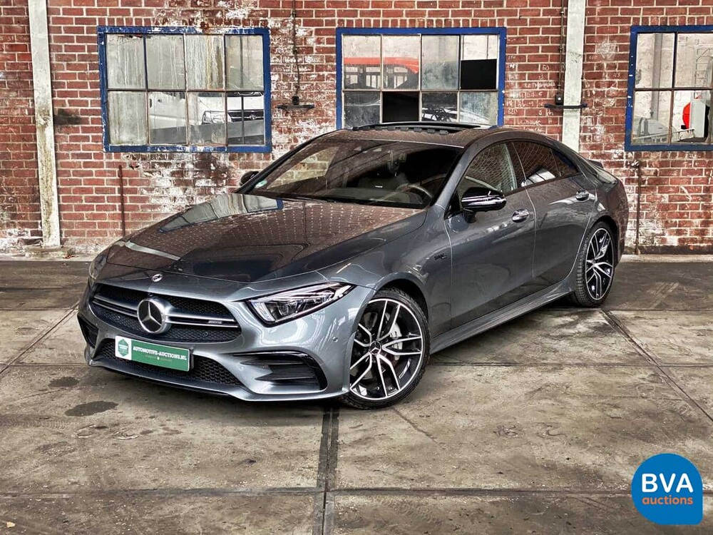 Mercedes-Benz CLS53 AMG 4Matic + 435hp CLS-class 2019 -Original NL-, XZ-466-J.
