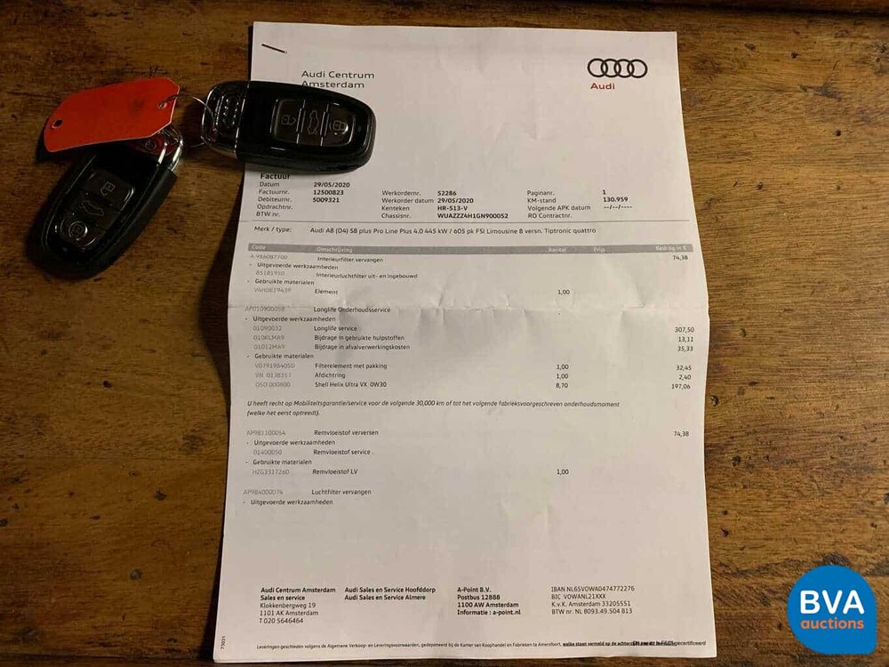 Audi S8 PLUS 4.0 TFSI plus Quattro 605hp 2016 Ceramic Facelift.