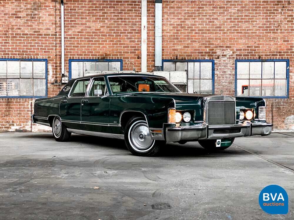 Lincoln Continental 7.5 364 hp 1978 -Org. NL-, 37-XF-20.