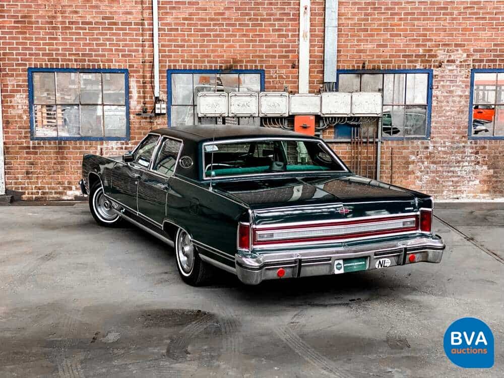 Lincoln Continental 7.5 364 hp 1978 -Org. NL-, 37-XF-20.