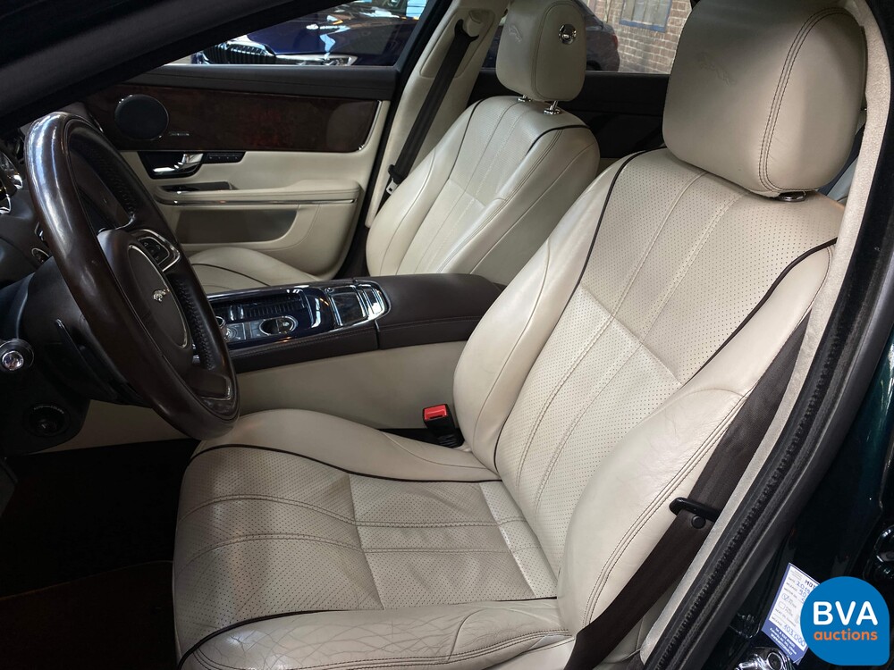 Jaguar XJ 3.0 V6 SUPERCHARGED AWD 2013 340hp, H-794-LX.