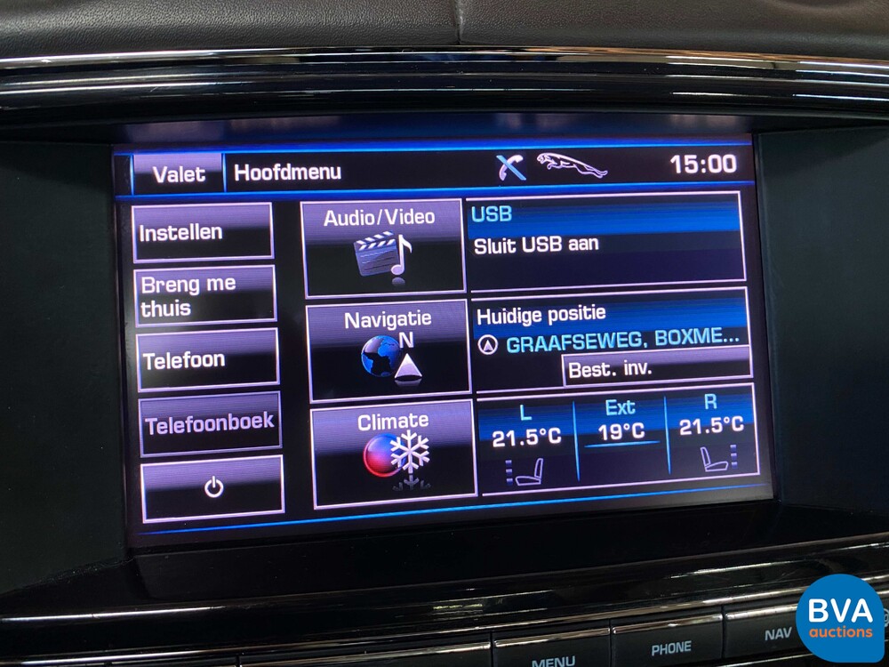 Jaguar XJ 3.0 V6 SUPERCHARGED AWD 2013 340hp, H-794-LX.