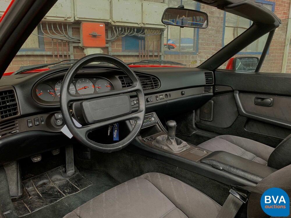 Porsche 944 3.0 S2 Cabriolet -Org. NL-1990, YF-40-GD.
